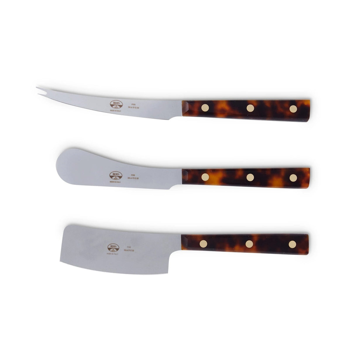 White Lucite Kitchen Knife Set, 7 Knives – Collecto