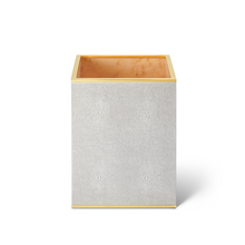 Load image into Gallery viewer, Classic Shagreen Dove Waste Basket