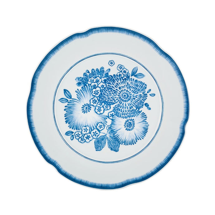 Coralina Blue Dinner Plate, Set of 4