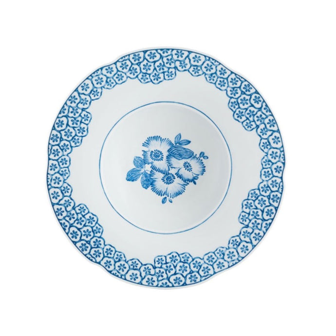 Coralina Blue Soup Plate, Set of 4