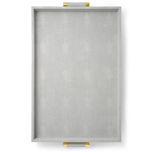 Load image into Gallery viewer, Classic Shagreen Dove Butler Tray