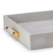 Load image into Gallery viewer, Classic Shagreen Dove Butler Tray