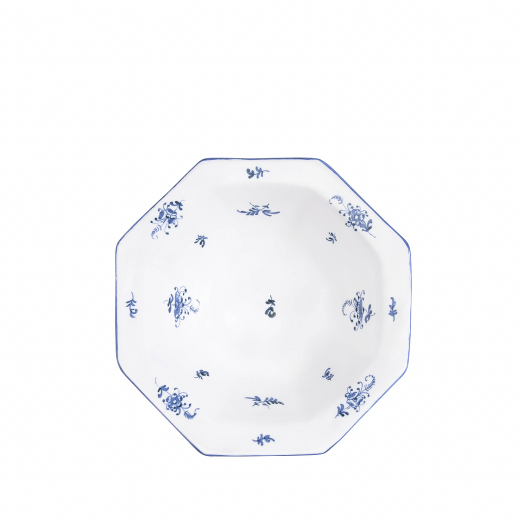 Brindille Bleu Moustiers Small Bowl, Set of 2