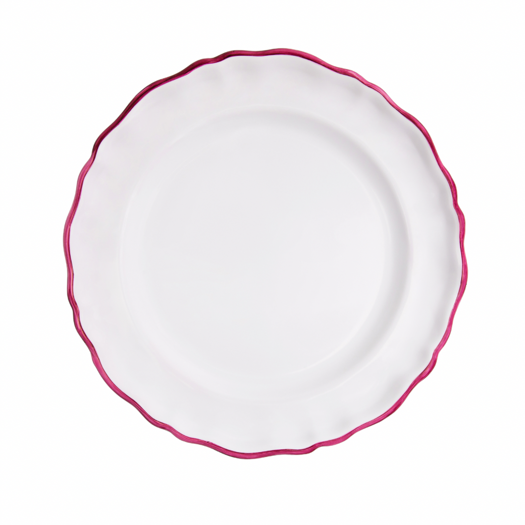 L’Horizon Framboise Dinner Plate, Set of 2