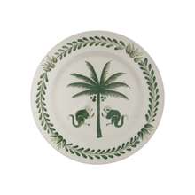 Load image into Gallery viewer, Saimiri Dark Jungle Dessert Plate, Set of 2