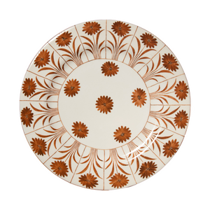 Daisy Ochre Plate