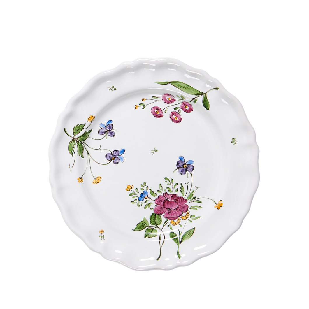 Picardie Florale Salad Plate, Set of 2