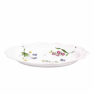 Picardie Florale Medium Oval Dish