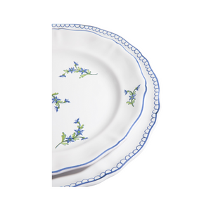 Bouclette Bleu Egyptien Dinner Plate, Set of 2