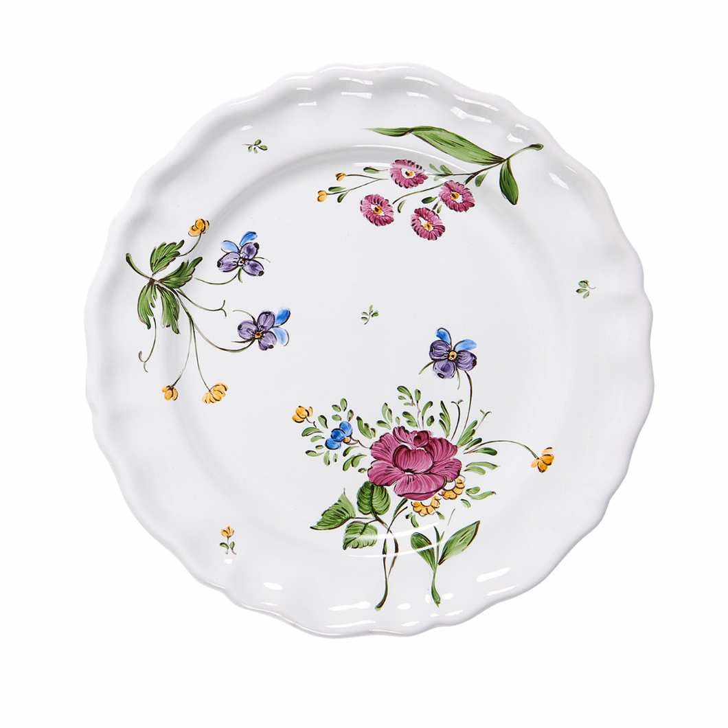 Picardie Florale Dinner Plate, Set of 2