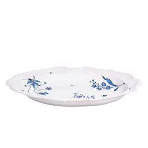 Camaïeu Azur Medium Oval Dish