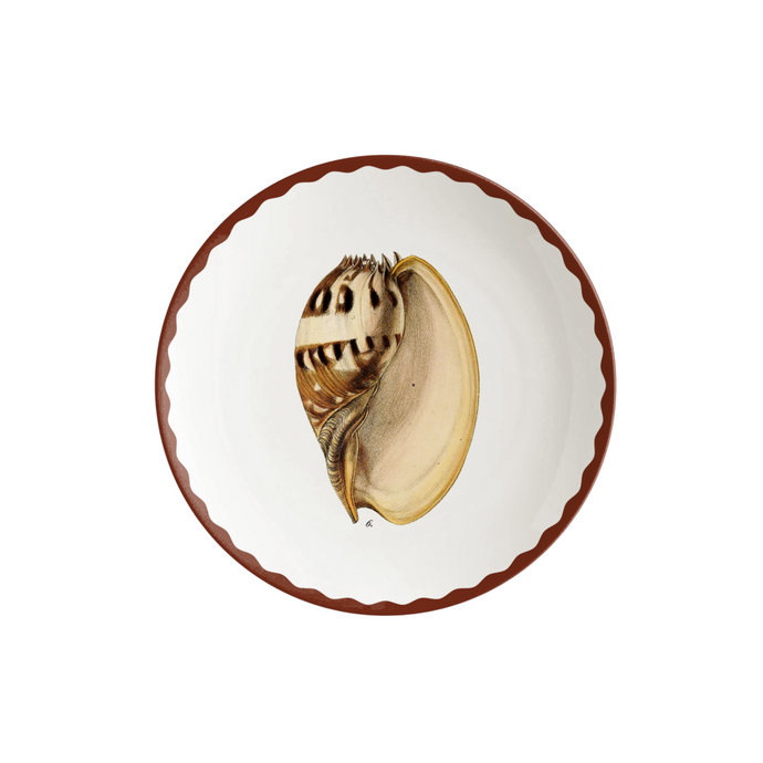 Cabinet de Curiosités Coquille Fruit Plate, Set of 6