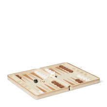 Load image into Gallery viewer, Croc Fawn Backgammon Set With Zipper