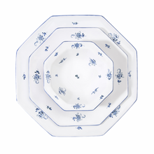 Load image into Gallery viewer, Brindille Bleu Moustiers Salad Plate, Set of 2