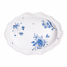 Load image into Gallery viewer, Camaïeu Azur Medium Oval Dish