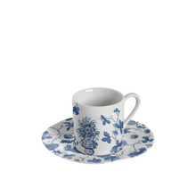 Load image into Gallery viewer, Garden Of Eden Espresso Cup &amp; Saucer, Set of 6