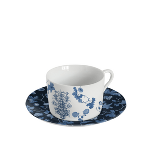 Garden Of Eden Tea Cup & Saucer, Set of 6