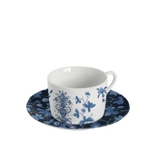 Garden Of Eden Tea Cup & Saucer, Set of 6