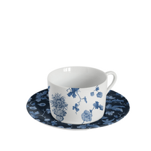 Load image into Gallery viewer, Garden Of Eden Tea Cup &amp; Saucer, Set of 6