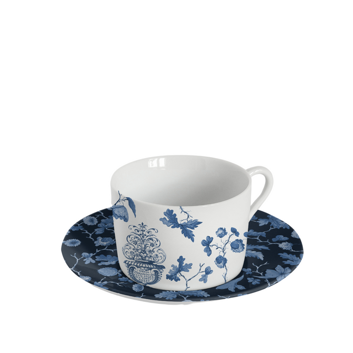 Garden Of Eden Tea Cup & Saucer, Set of 6