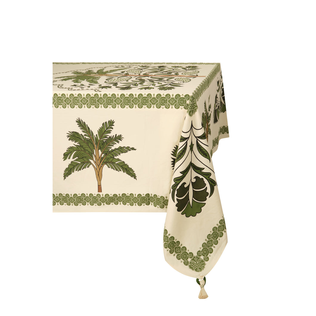 Suzani Amazonico Dark Jungle Rectangular Tablecloth