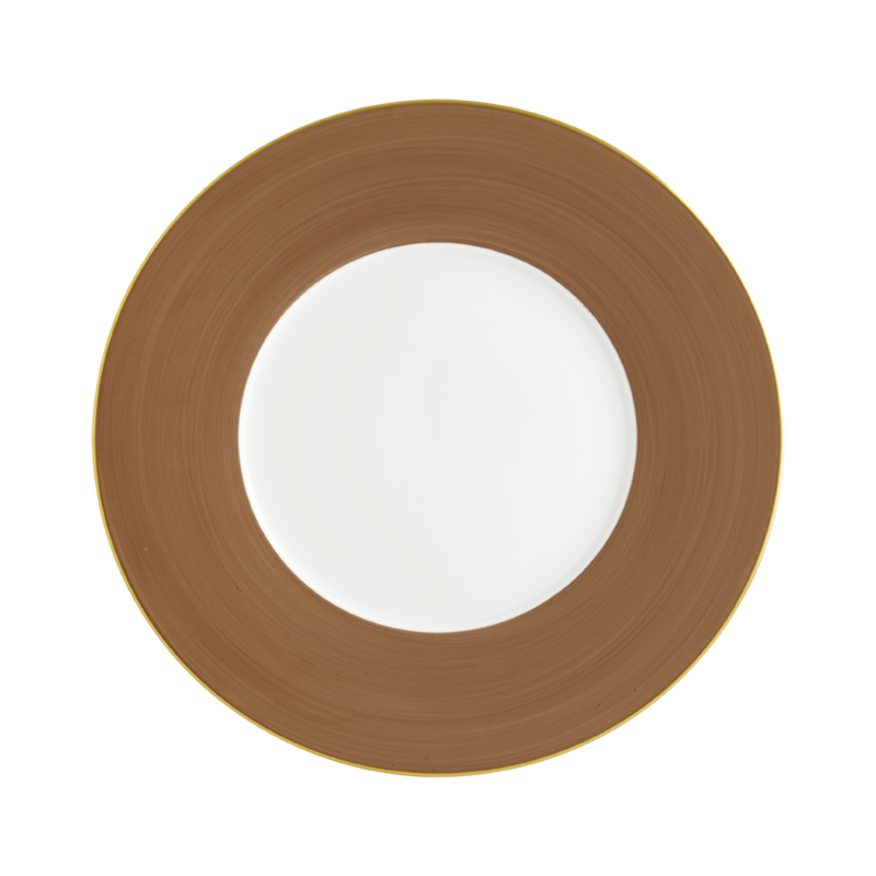 Lexington Taupe Dinner Plate