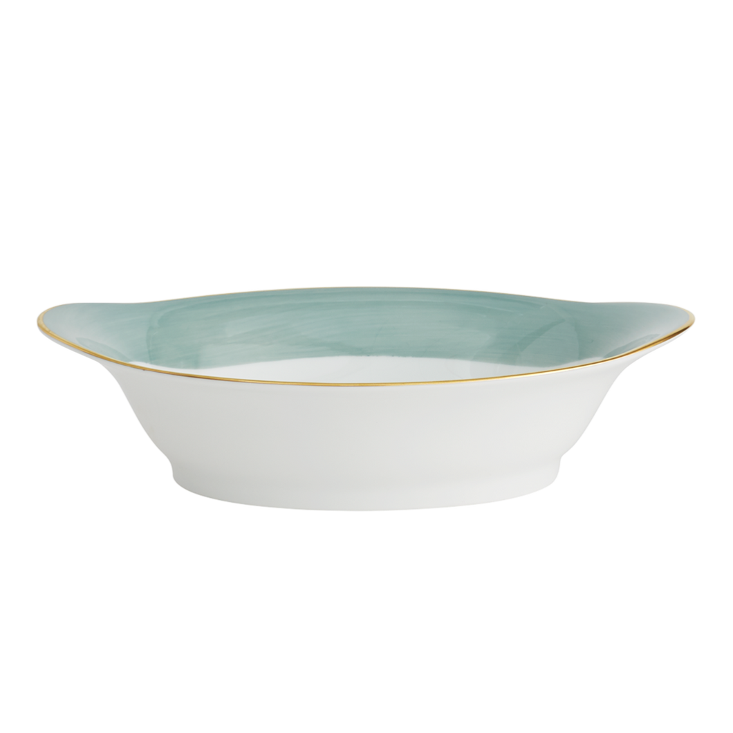 Lexington Turquouise Open Vegetable Bowl