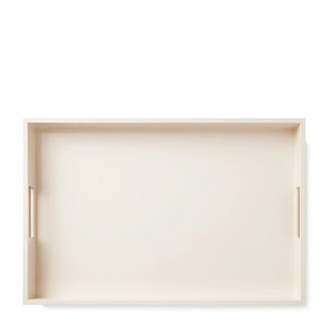 Piero Lacquer Cream Butler Tray