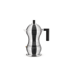 Load image into Gallery viewer, Pulcina Black Espresso Coffee Maker Alessi