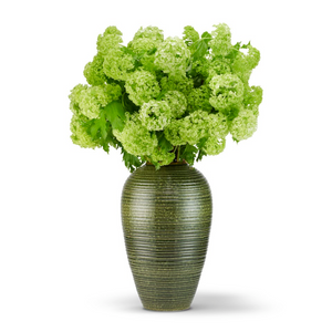 Calinda Forest Green Tapered Vase