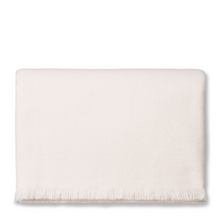 Load image into Gallery viewer, Noah Cashmere Dandelion White Throw