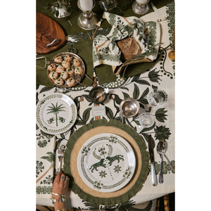 Suzani Amazonico Dark Jungle Rectangular Tablecloth