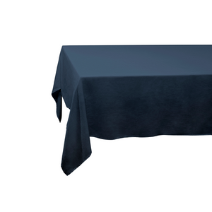 Linen Sateen Blue Napkin, Set of 4