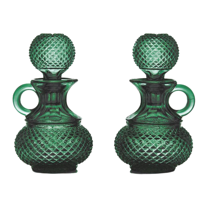 Galeano Green Oil & Vinegar Set