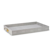 Load image into Gallery viewer, Classic Shagreen Cream Butler Tray