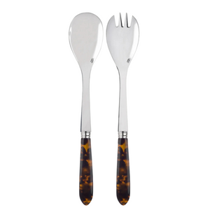 Djembe Tortoise Salad Servers, 2 pcs