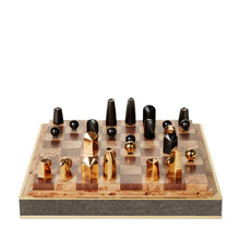 Load image into Gallery viewer, Shagreen Chocolate Chess Set