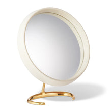 Load image into Gallery viewer, Shagreen Cream Vanity Mirror