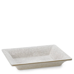 Shagreen Cream Vide Poche