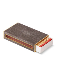 Load image into Gallery viewer, Shagreen Chocolate Oversized Match Box