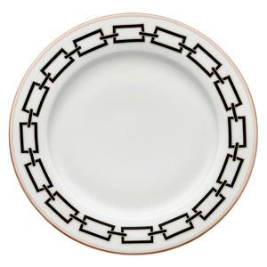 Catene Nero Round Flat Platter