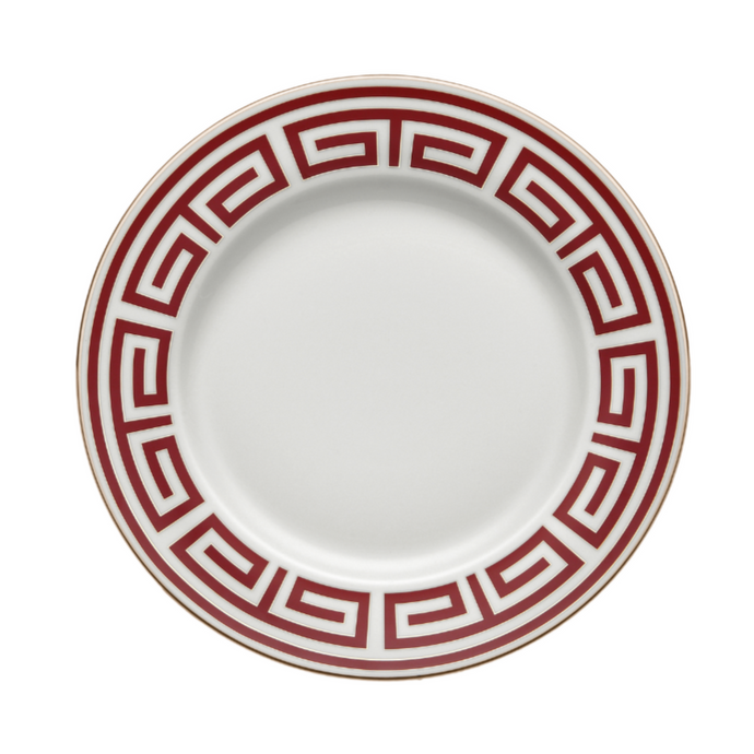 Labirinto Scarlatto Dinner Plate, Set of 2