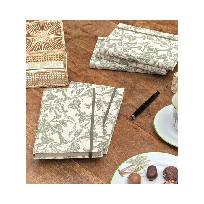 Leaf Laurel Green Notebook